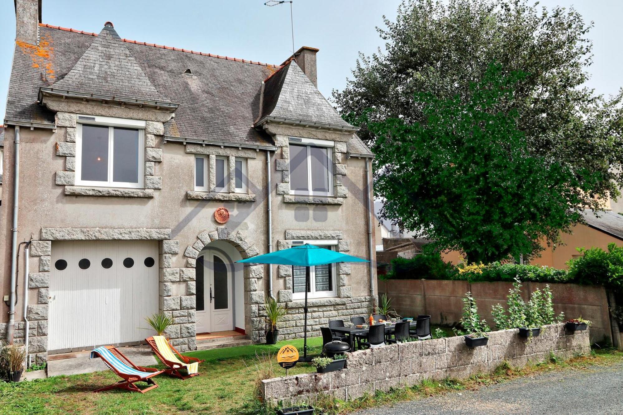 Localise - M8 - Ty Geoland - Maison A Deux Pas Du Centre Avec Jardin Au Guilvinec - Wifi Inclus - Animaux Bienvenus- Linge De Lit Inclus ภายนอก รูปภาพ