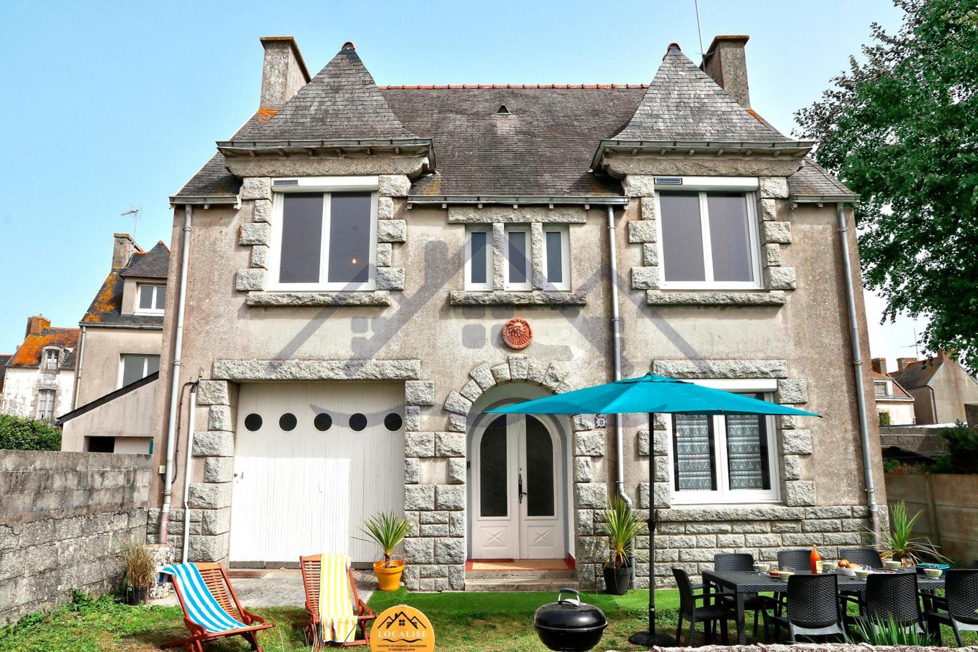 Localise - M8 - Ty Geoland - Maison A Deux Pas Du Centre Avec Jardin Au Guilvinec - Wifi Inclus - Animaux Bienvenus- Linge De Lit Inclus ภายนอก รูปภาพ